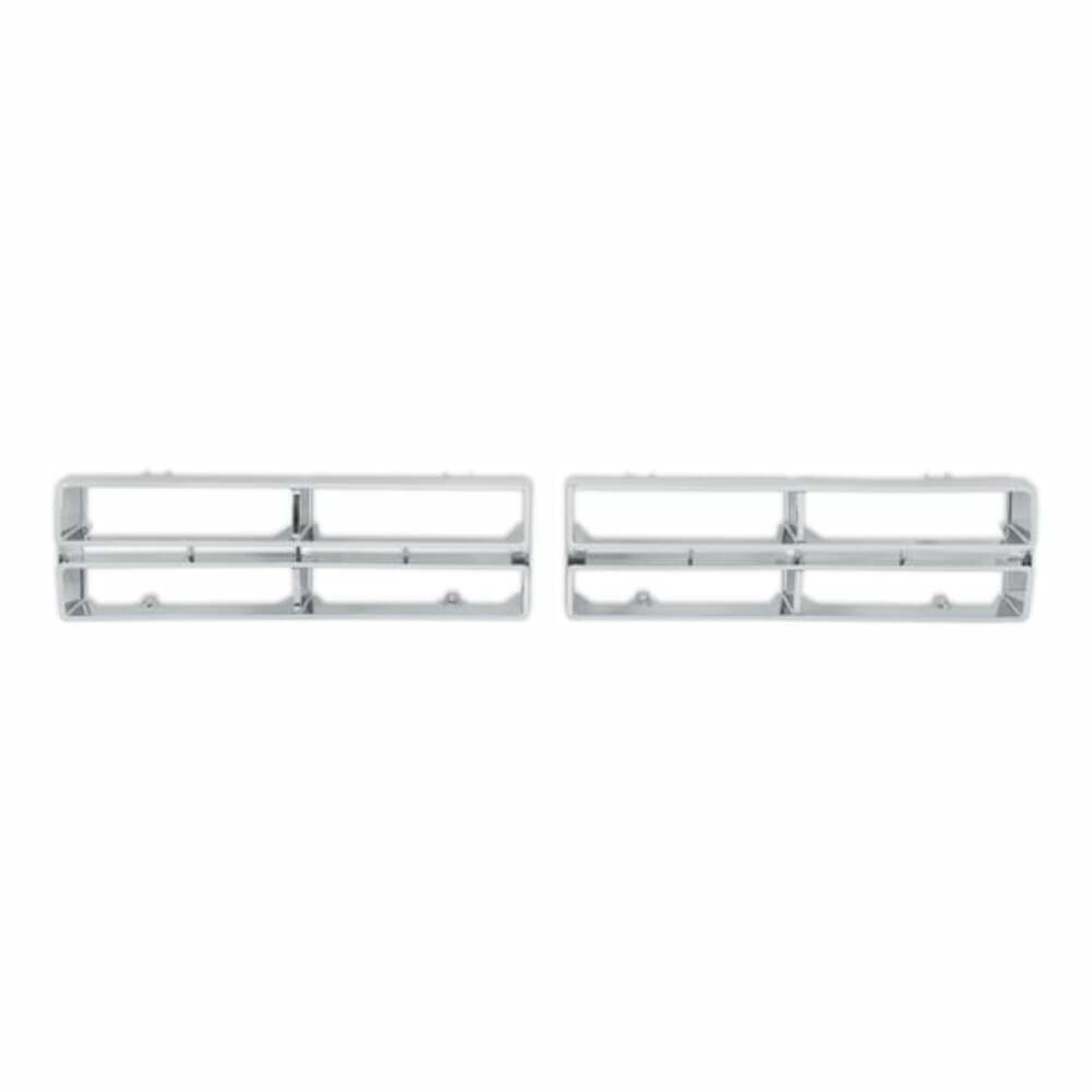 Fits 1972 Ford F-Series Trucks; Ford F-Series Grille Inserts - Chrome 06-400
