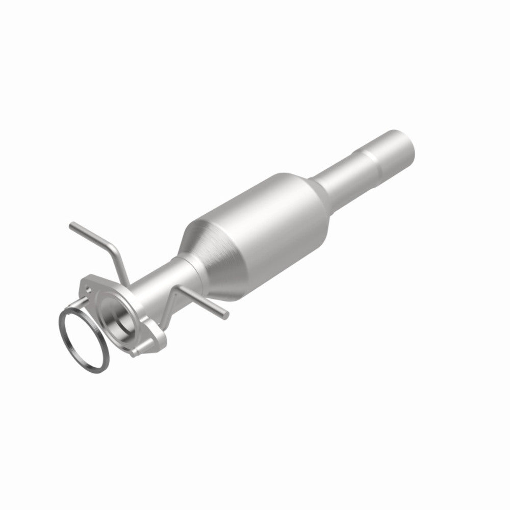 MagnaFlow direct-fit catalytic converter fits 06 Ford Focus ZX3 2.0/2.3L 2 inch inlet/outlet stainless steel Federal EPA compliant OBDII 23972