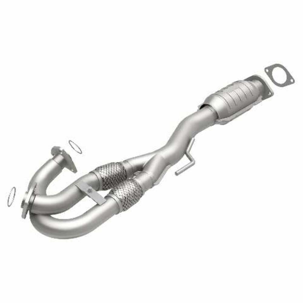 MagnaFlow direct-fit catalytic converter fits 06 Murano 3.5 V6 AWD 3.5 inch inlet/outlet stainless steel CARB compliant 24213