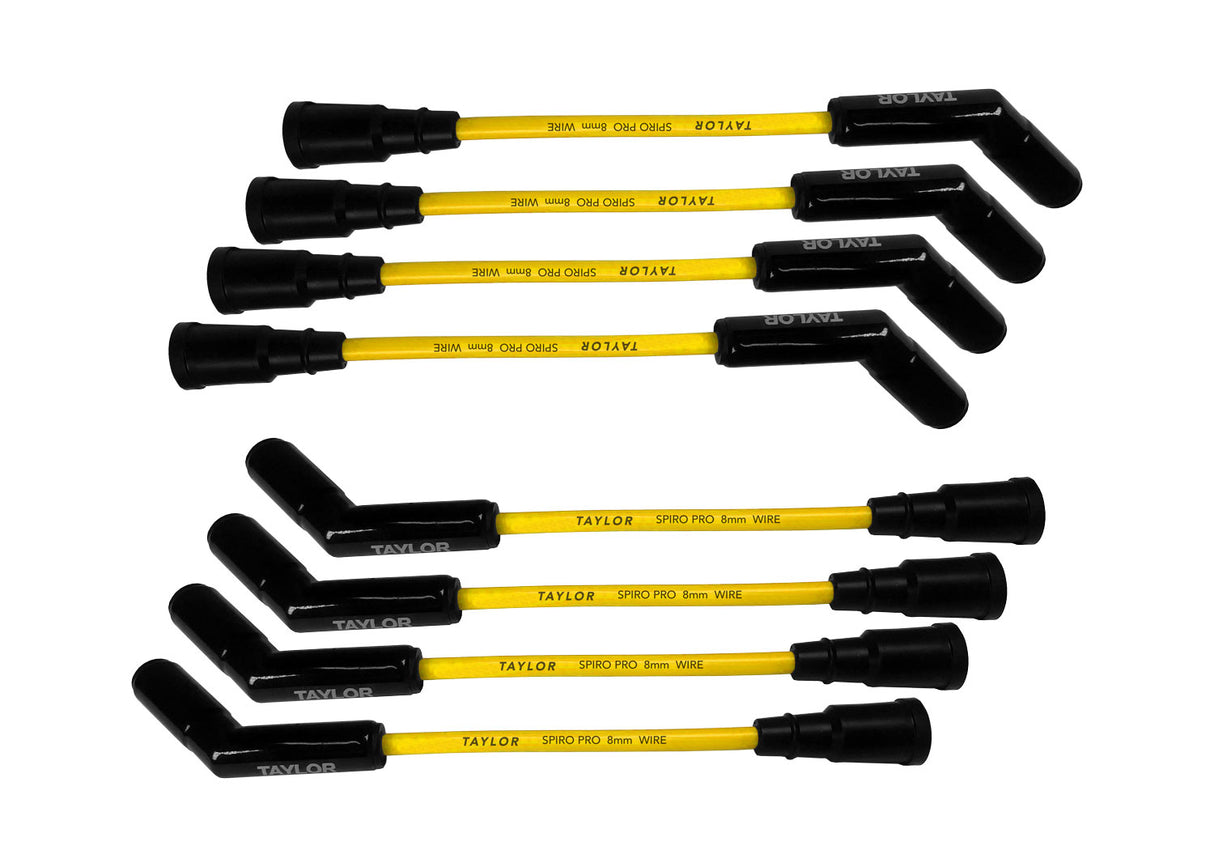 Spark Plug Wire Set Universal Silicone Spiro Pro 8mm 135? 350 ohm/ft 75473-B