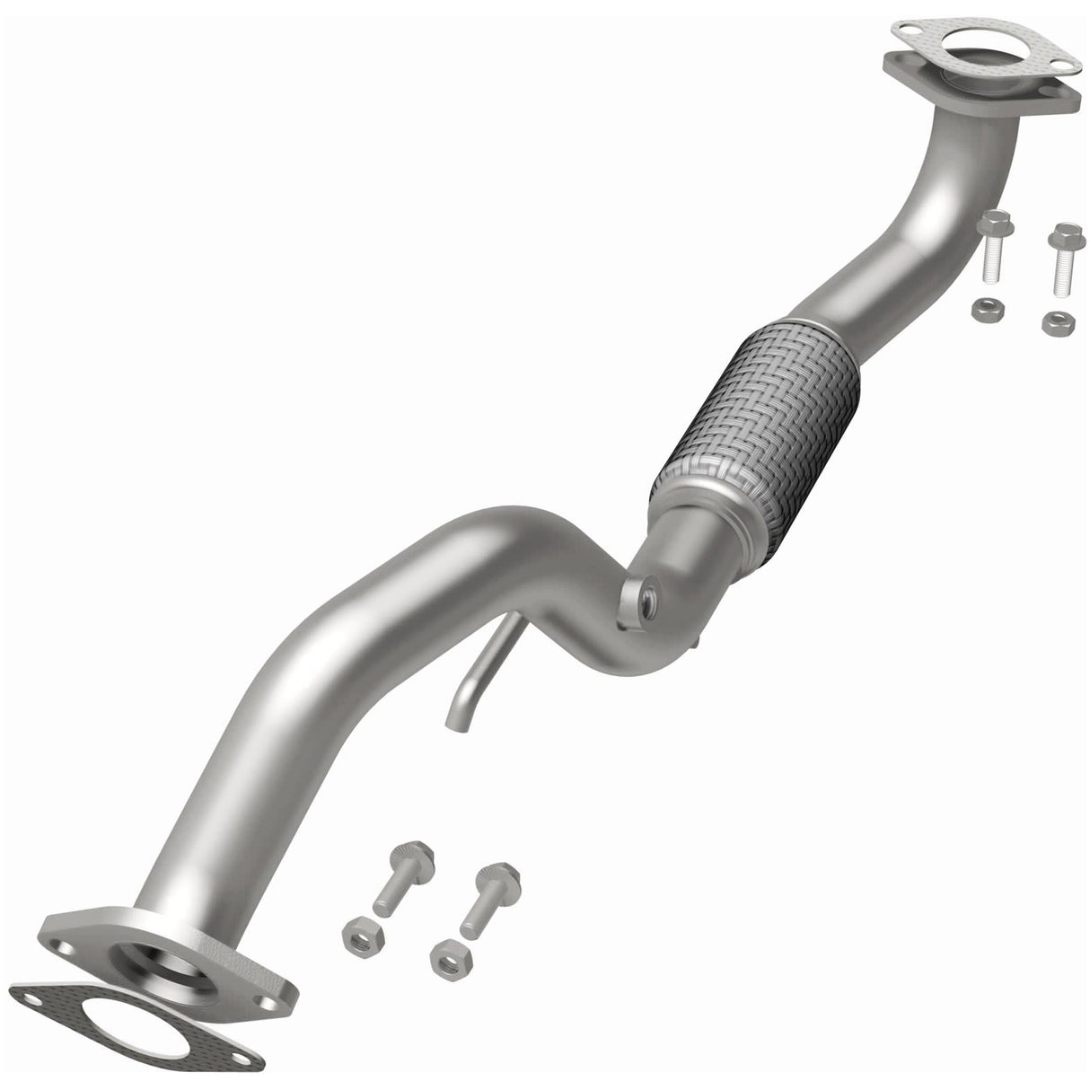 2007-2012 Hyundai Elantra Direct-Fit Front Pipe Kit 107-0256 stainless steel