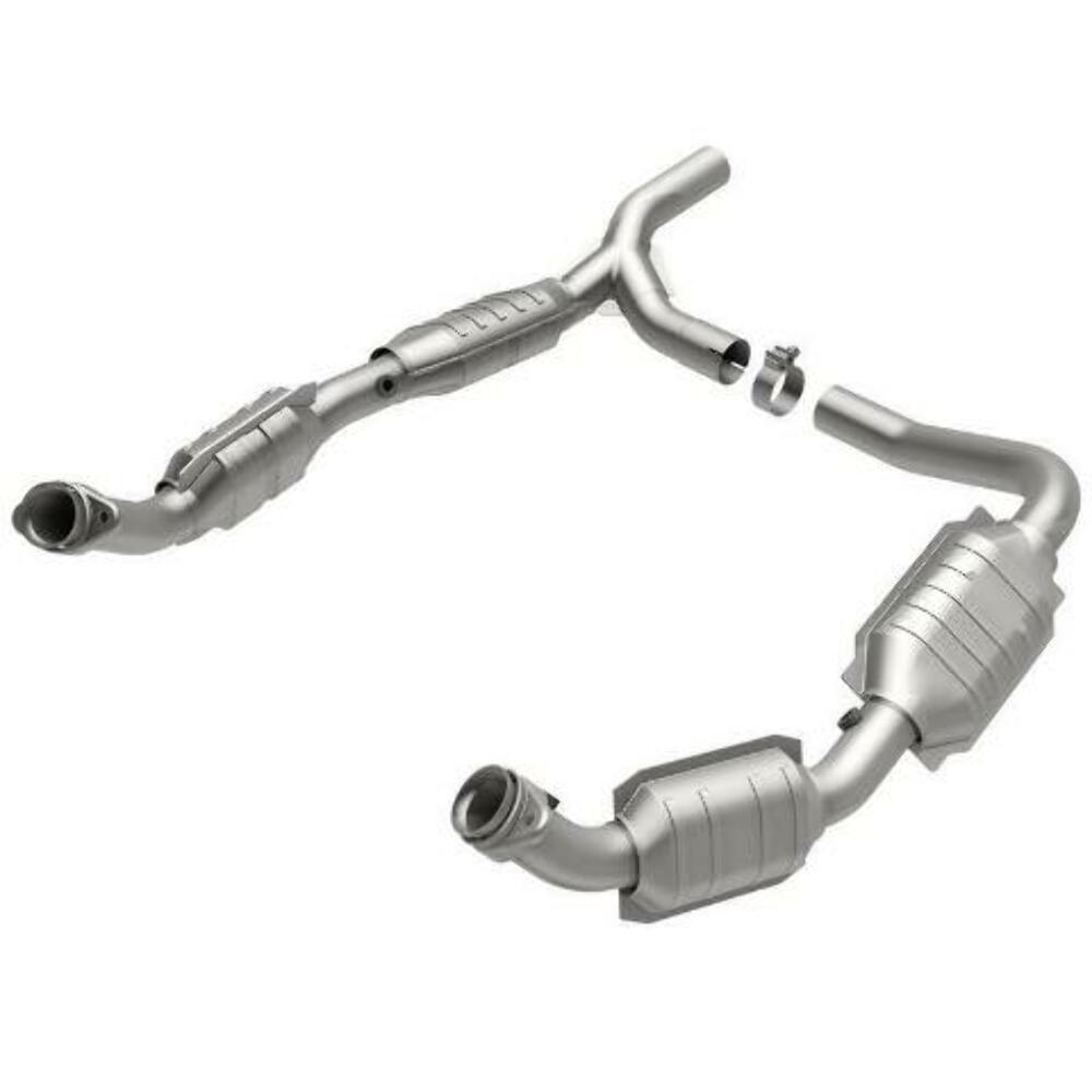 MagnaFlow direct-fit catalytic converter for 2007-2008 Ford 4.6L stainless steel CARB compliant OBDII 51640
