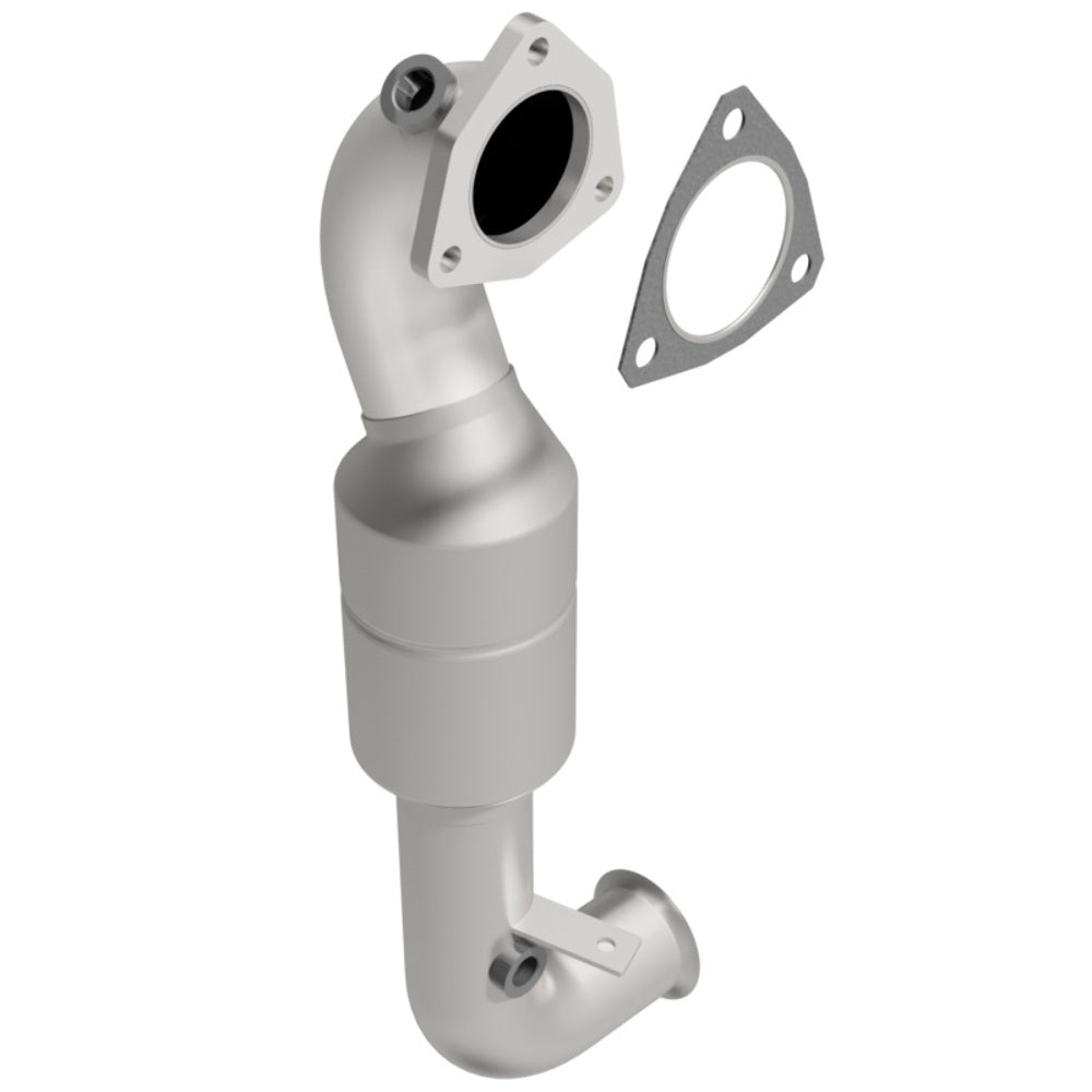 MagnaFlow direct-fit catalytic converter fits 2007-2015 Mini Cooper, 2011-2016 Mini Cooper Countryman, and more, this and 2007-2009 Cooper S turbo frt OE stainless steel CARB compl