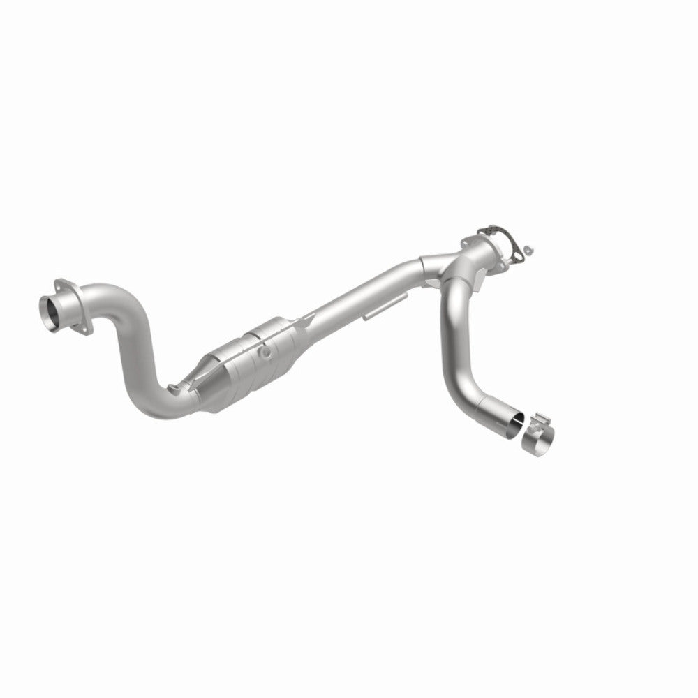 MagnaFlow direct-fit catalytic converter fits 2007-2009 Chrysler Aspen and Dodge Durango and 2007-2009 Durango 5.7 passenger side passenger side 5.7 inch inlet/outlet stainless ste