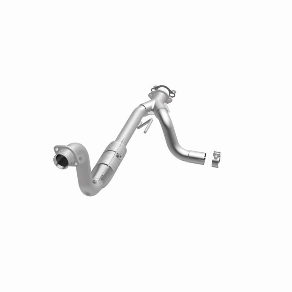 MagnaFlow direct-fit catalytic converter fits 2007-2009 Chrysler Aspen and Dodge Durango and 2007-2009 Durango 5.7 passenger side passenger side 5.7 inch inlet/outlet stainless ste