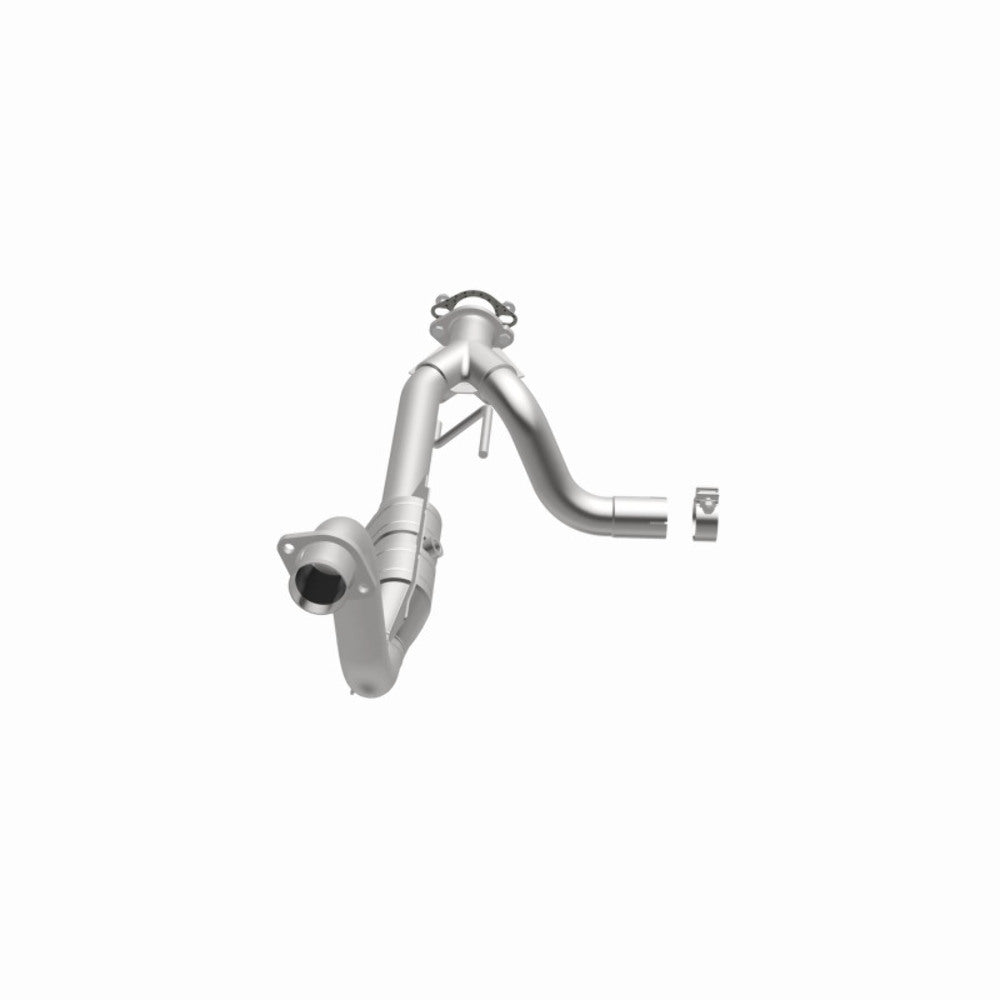 MagnaFlow direct-fit catalytic converter fits 2007-2009 Chrysler Aspen and Dodge Durango and 2007-2009 Durango 5.7 passenger side passenger side 5.7 inch inlet/outlet stainless ste