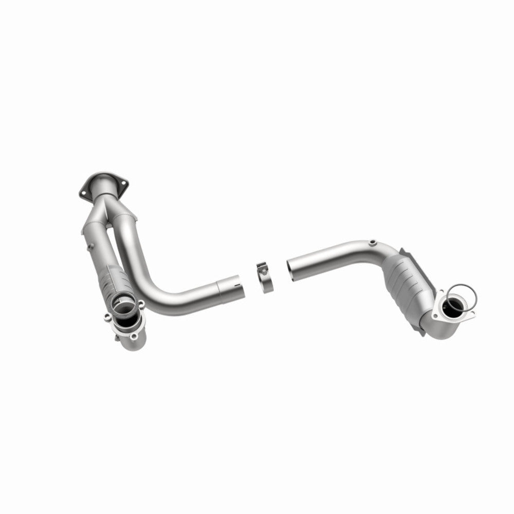 MagnaFlow direct-fit catalytic converter fits 2007-2009 Hum H2 6.0/6.2 stainless steel CARB compliant 49679