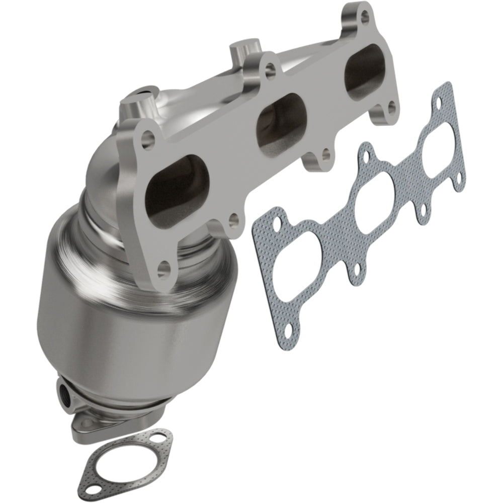 MagnaFlow direct-fit catalytic converter for 2007-2009 Hyundai Santa Fe 2.7L stainless steel CARB compliant OBDII 51634