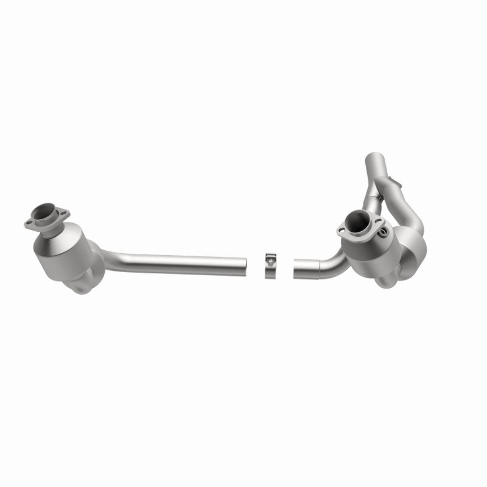 MagnaFlow direct-fit catalytic converter for 2007-2009 Jeep Wrangler 3.8 inch inlet/outlet stainless steel CARB compliant 49689