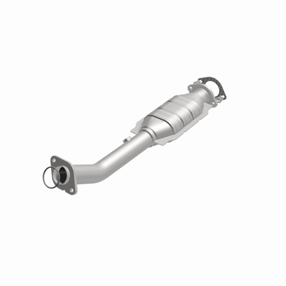 MagnaFlow direct-fit catalytic converter fits 2004-2015 Nissan Titan, 2005-2015 Nissan Armada, and more, this and 07 Titan 5.6L driver side rr 5.6L driver side stainless steel CARB
