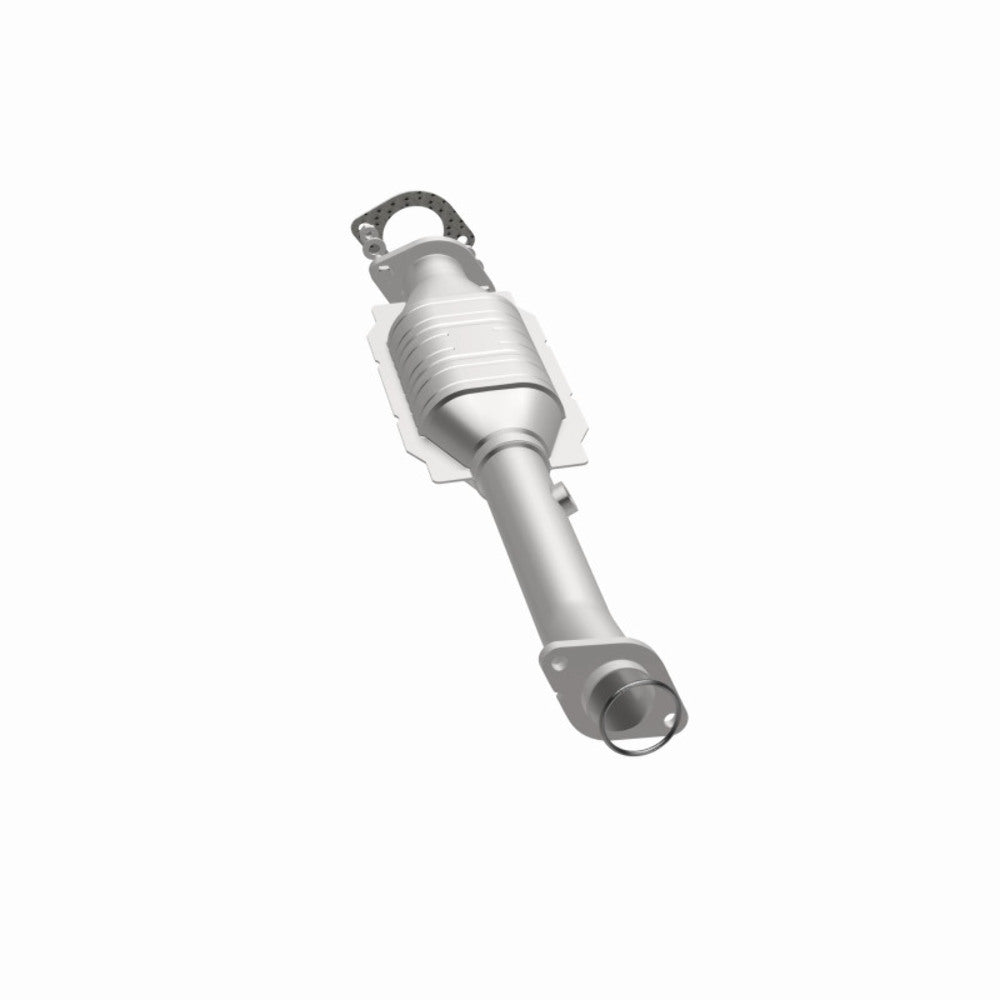 MagnaFlow direct-fit catalytic converter fits 2004-2015 Nissan Titan, 2005-2015 Nissan Armada, and more, this and 07 Titan 5.6L passenger side rr 5.6L passenger side stainless stee