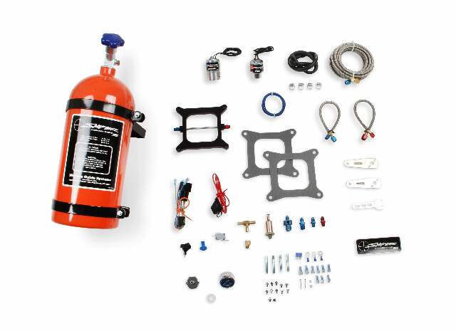 NOS sniper wet nitrous plate kit 4150 flange 150-250 HP -4AN 14 foot 10 lb single stage 07002NOS