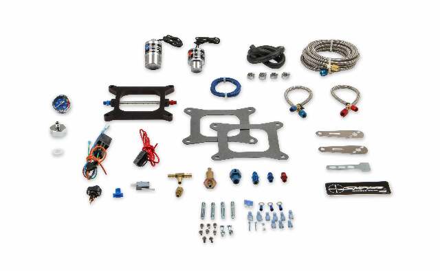 NOS sniper wet nitrous plate kit 4150 flange 150-250 HP -4AN 14 foot 10 lb single stage 07002NOS