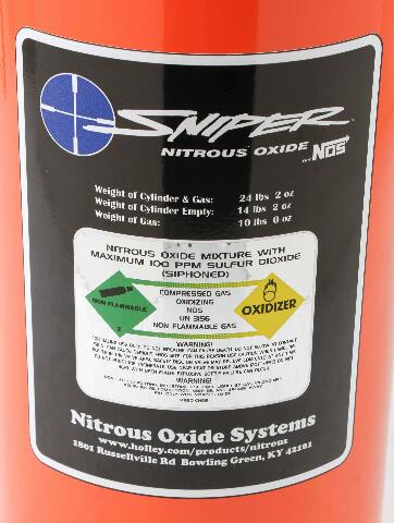 NOS sniper plate wet nitrous plate system - Ford -4AN 10 lb stainless steel black 07166NOS