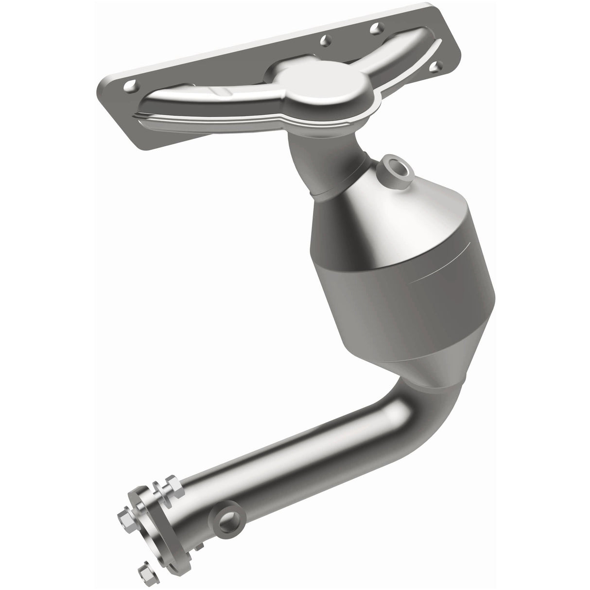 Catalytic Converter with Integrated Exhaust Manifold for HM Grade Federal / EPA Compliant Direct-Fit Manifold Catalytic