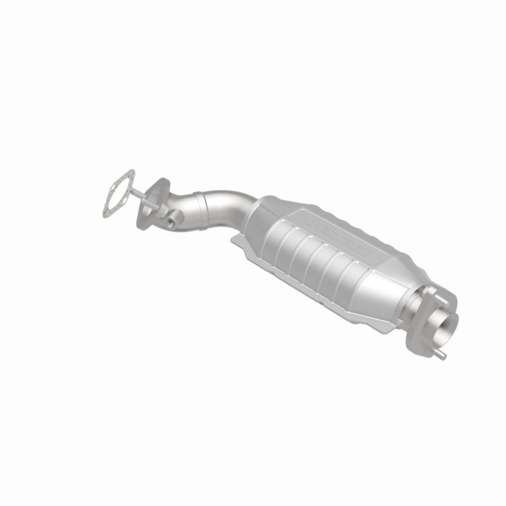 MagnaFlow direct-fit catalytic converter fits 2008-2011 Cadillac CTS, Cadillac STS, and additional vehicles and 2008-2009 Cadi CTS 3.6 passenger side passenger side 3.6 inch inlet/