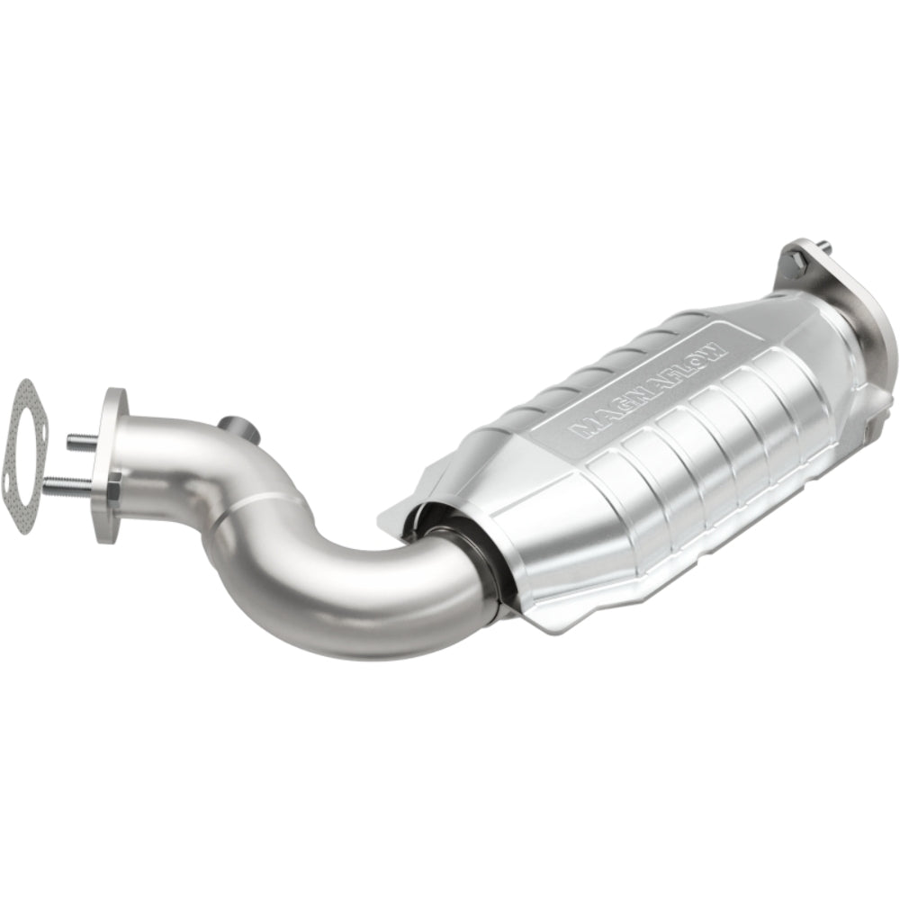 MagnaFlow direct-fit catalytic converter fits 2008-2011 Cadillac CTS, Cadillac STS, and additional vehicles and 2008-2009 Cadi CTS 3.6L driver side 3.6L driver side stainless steel