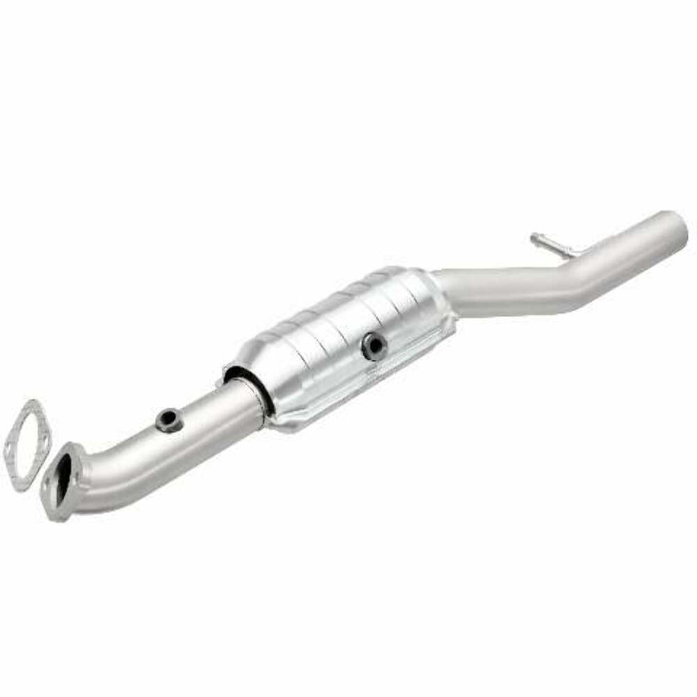 MagnaFlow direct-fit catalytic converter fits 2008-2009 Lancer 2.0 2 inch inlet/outlet stainless steel CARB compliant OBDII 49843