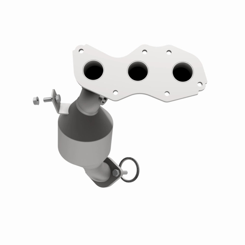 MagnaFlow direct-fit catalytic converter fits 2008-2013 Toyota Highlander and 2007-2011 Toyota Sienna, this and 2008-2009 Toy Toyota Highlander 3.5L stainless steel CARB compliant