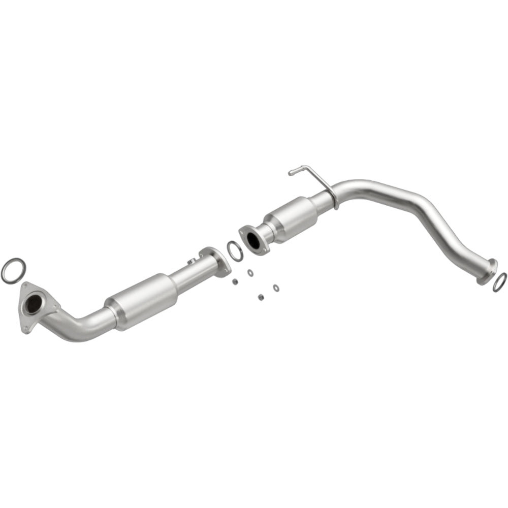 MagnaFlow direct-fit catalytic converter for 2008-2017 Toyota Sequoia 4.6 inch inlet 5.7 inch outlet stainless steel CARB compliant 52559
