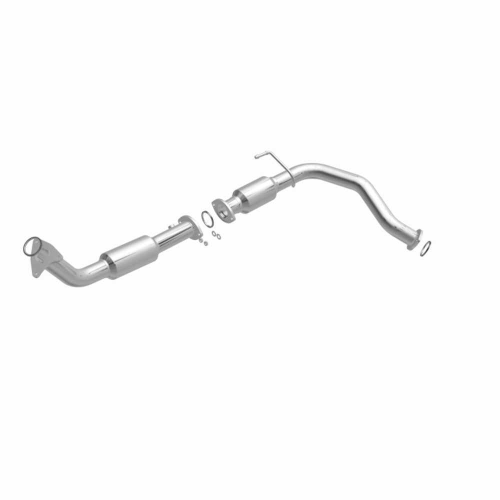 MagnaFlow direct-fit catalytic converter for 2008-2017 Toyota Sequoia 4.6 inch inlet 5.7 inch outlet stainless steel CARB compliant 52559