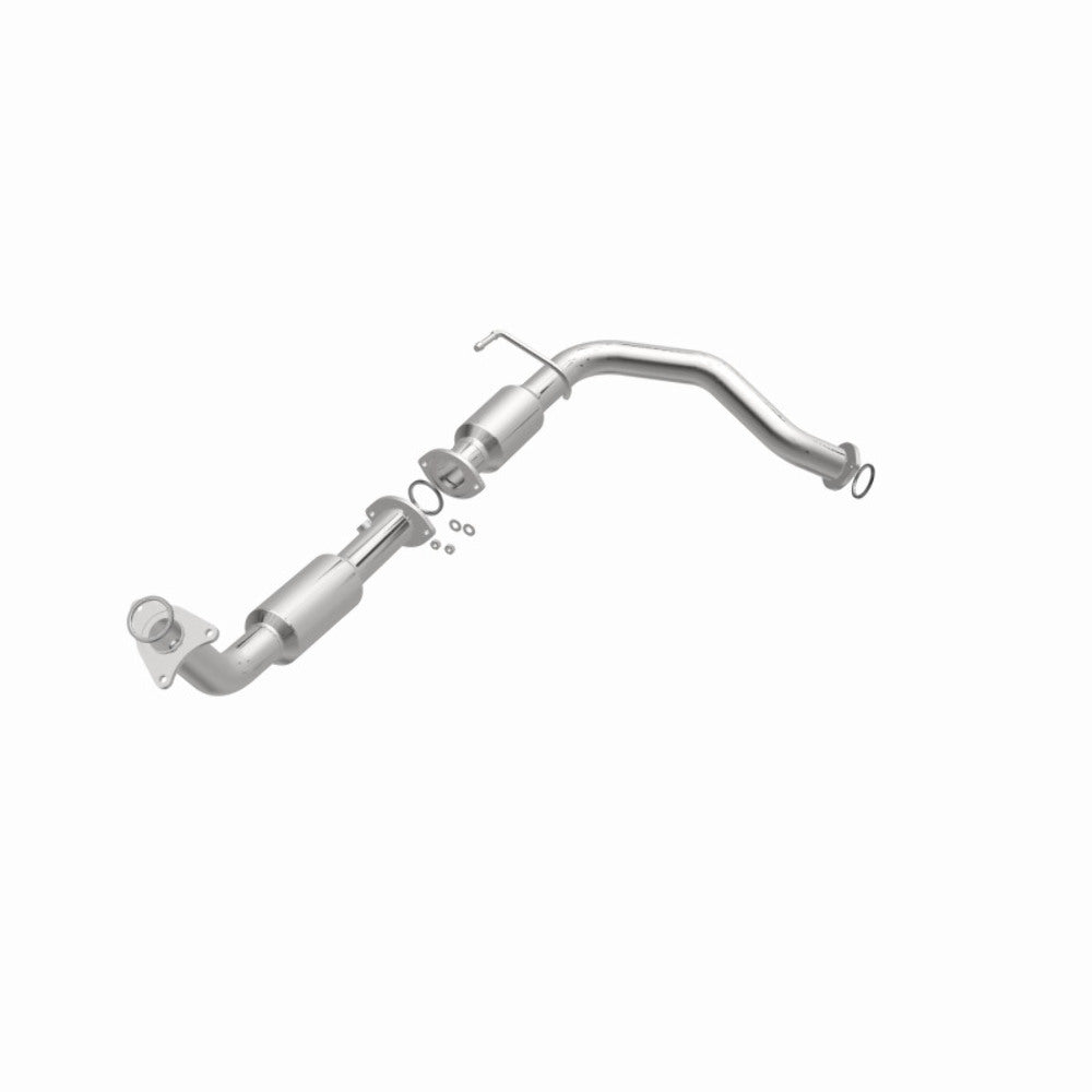 MagnaFlow direct-fit catalytic converter for 2008-2017 Toyota Sequoia 4.6 inch inlet 5.7 inch outlet stainless steel CARB compliant 52559