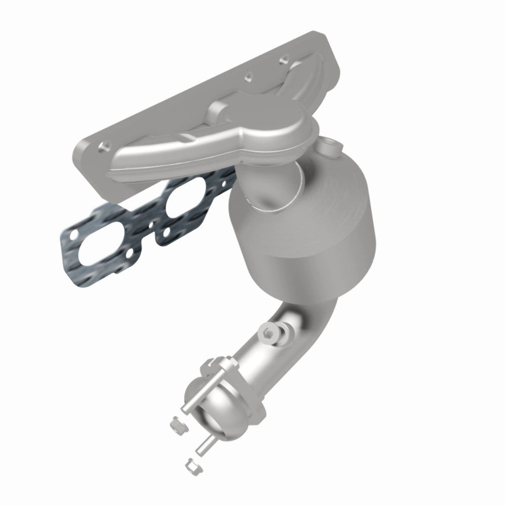 MagnaFlow direct-fit catalytic converter fits 2007-2008 Ford Escape, Mercury Mariner, and more, this and 08 Escape 3.0L frt mani 3.0L stainless steel CARB compliant OBDII 49376