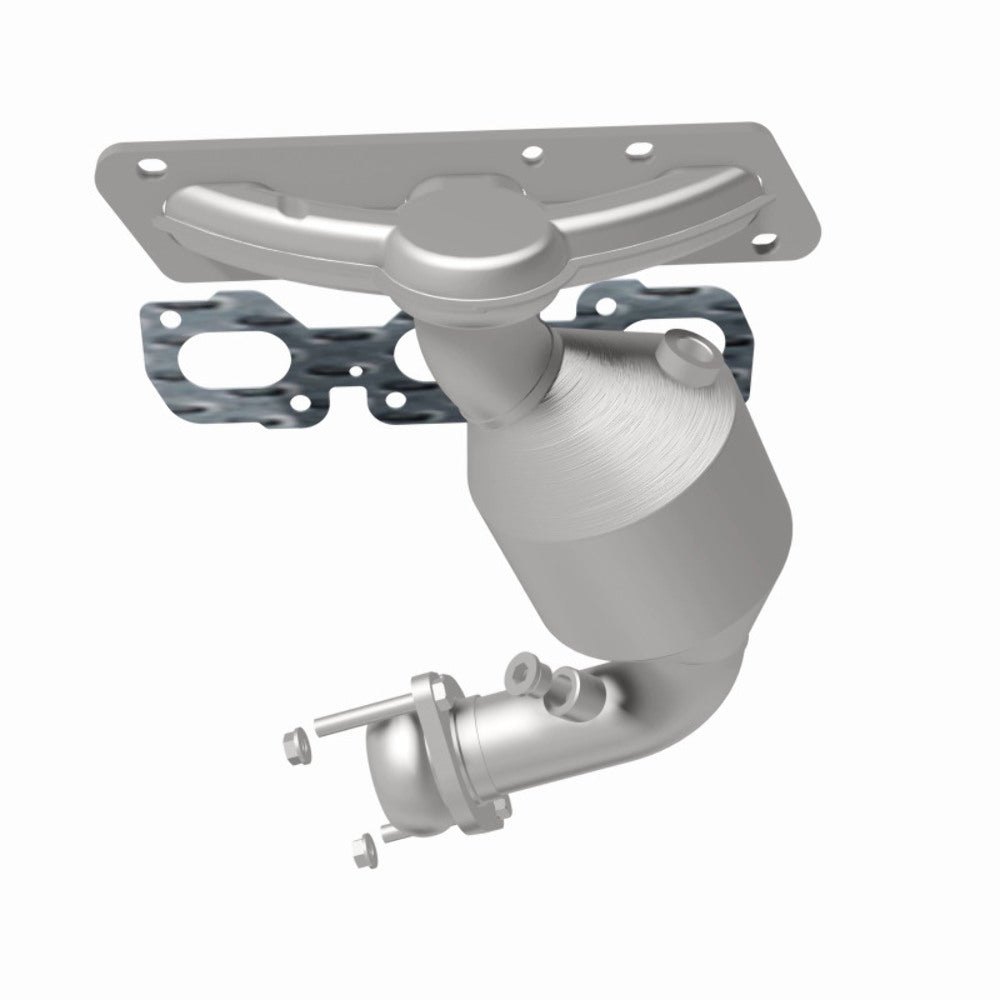 MagnaFlow direct-fit catalytic converter fits 2007-2008 Ford Escape, Mercury Mariner, and more, this and 08 Escape 3.0L frt mani 3.0L stainless steel CARB compliant OBDII 49376