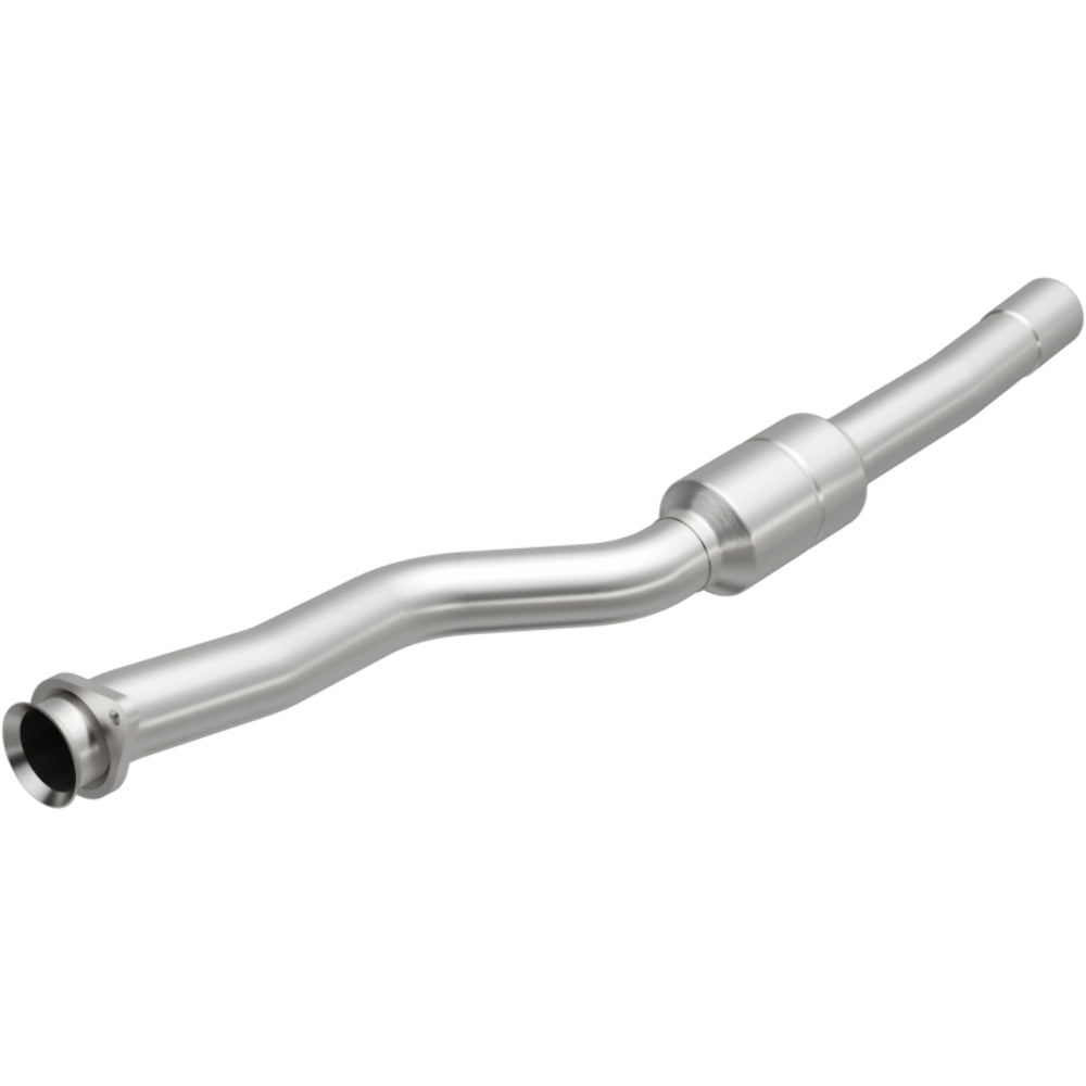 MagnaFlow direct-fit catalytic converter fits 09 CTS-V 6.2L S/C passenger side 6.2L passenger side stainless steel CARB compliant OBDII 49173
