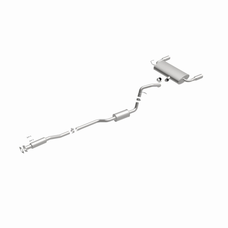 Fits 2013-2018 Ford Escape Stainless Direct-Fit Replacement Exhaust 116-0504 stainless steel