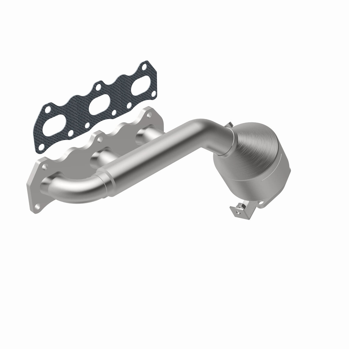 Catalytic Converter with Integrated Exhaust Manifold for HM Grade Federal / EPA Compliant Direct-Fit Manifold Catalytic
