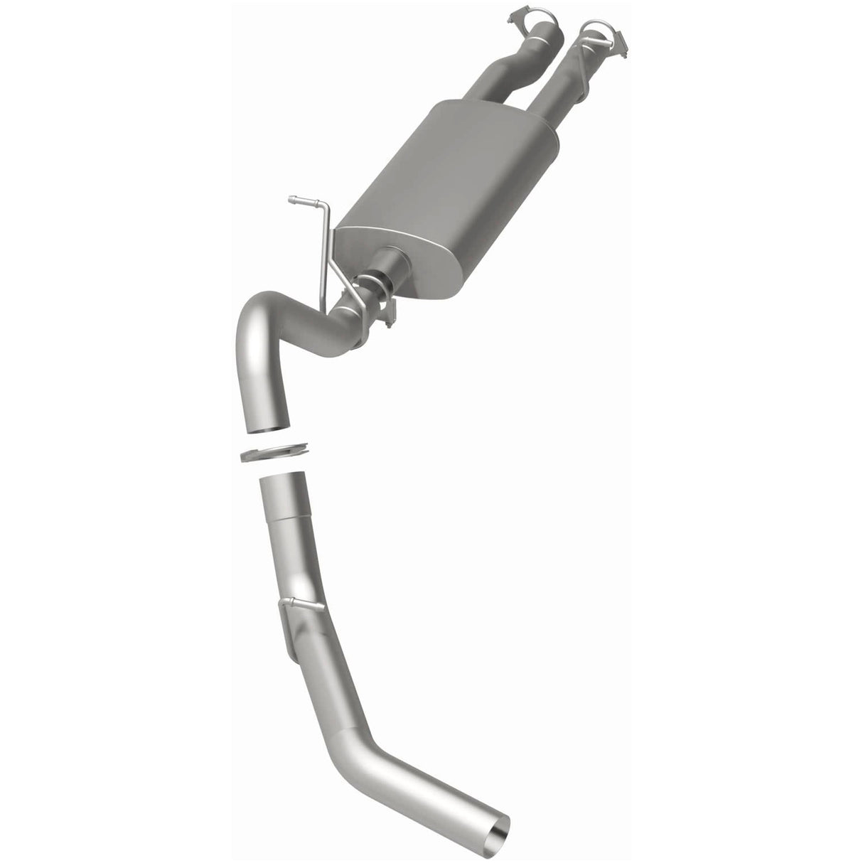 2001-2002 Chevy Silverado 2500 HD Direct-Fit Replacement Exhaust System 106-0865 aluminized steel