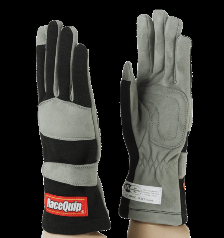 t 1-Lyr Sfi-1 Glove Xlg Black - 351006RQP RaceQuip