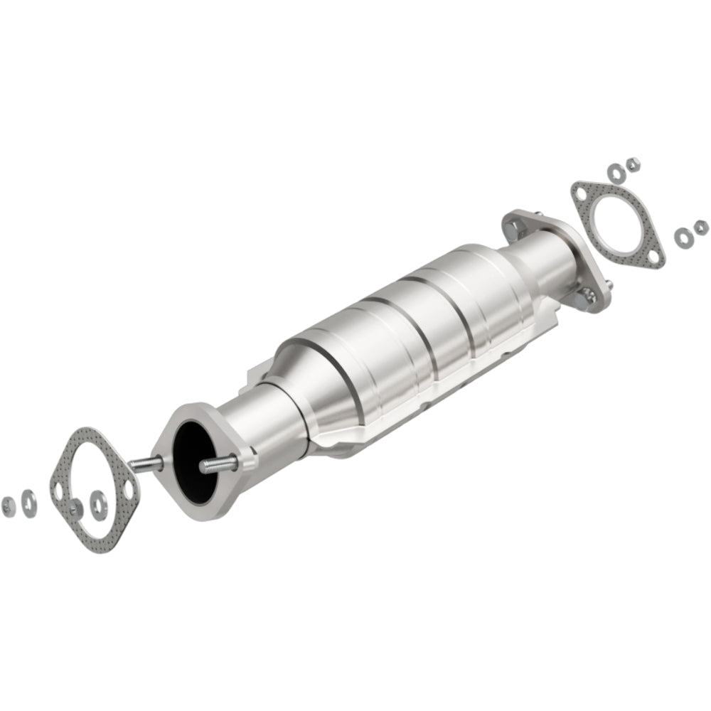 MagnaFlow direct-fit catalytic converter for 2010-2012 Kia Forte 2.0L stainless steel CARB compliant OBDII 51714