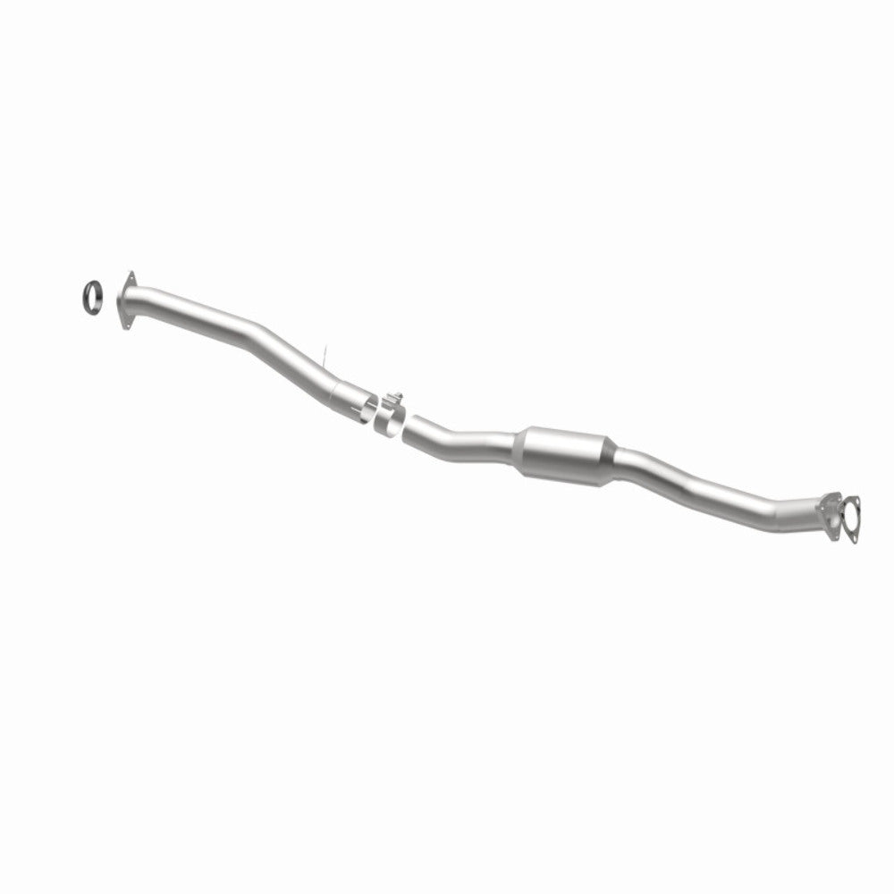 MagnaFlow direct-fit catalytic converter fits 2010-2012 Subaru Outback and Subaru Legacy, this and 2010-2012 Outback 2.5L stainless steel CARB compliant 52726