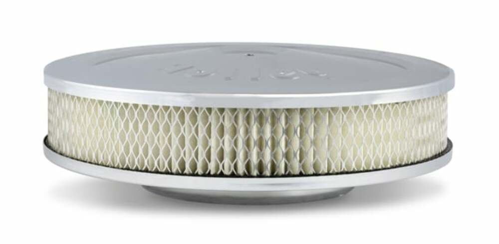 t 10 Chrome Round Air Cleaner - 120-145 Holley