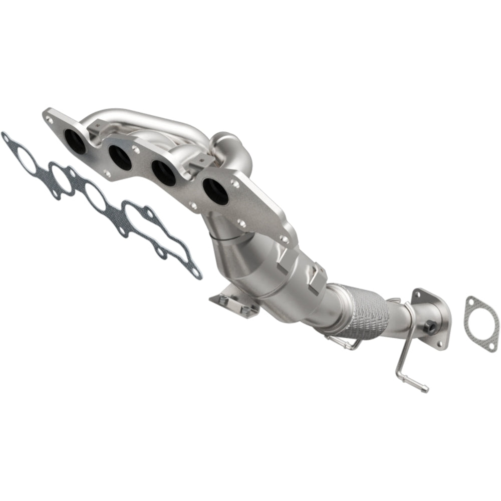MagnaFlow direct-fit catalytic converter fits 2010-2013 Mazda 3 2.5L and 2012-2015 Mazda 5 2.5L stainless steel CARB compliant OBDII 51440
