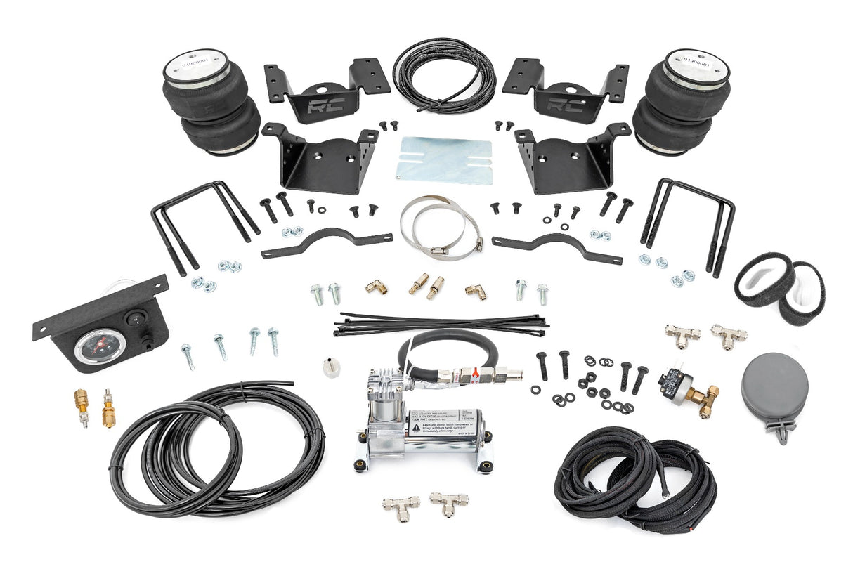 Fits Chevy/GMC 2500HD/3500HD (11-19) Air Spring Kit; 0-7.5" Lift; 10007