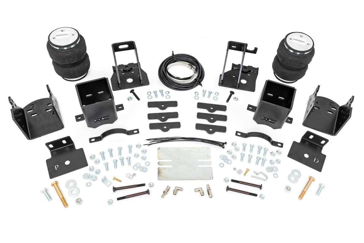 Fits Ford F-250/F-350 SD 4WD (2005-2016) Air Spring Kit w/compressor; 10023C
