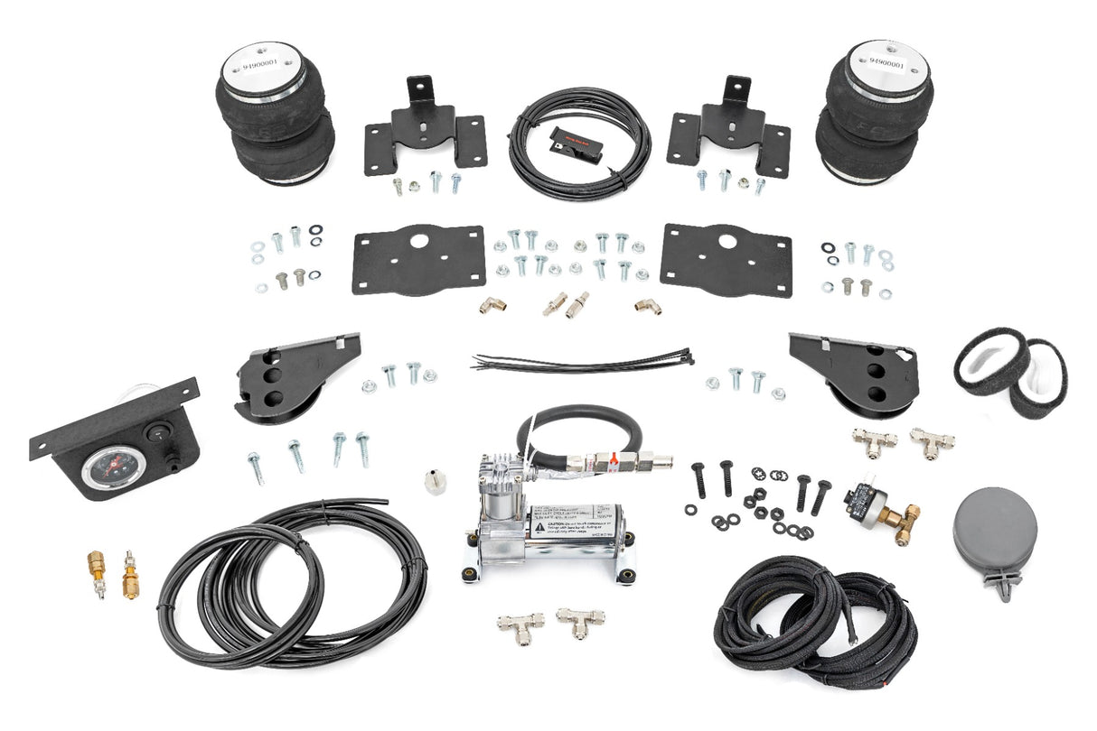 Fits Ram 1500 2WD/4WD (2009-2018 & Classic) Air Spring Kit w/compressor; 10032C