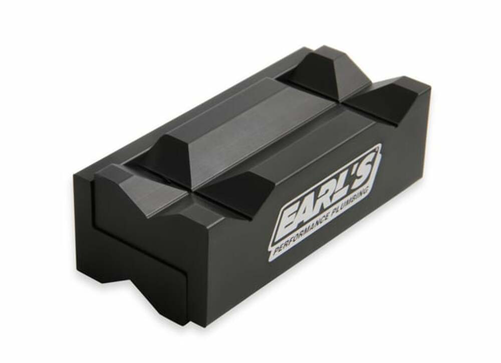 4 Black Aluminum Vice Jaws - 1004ERL