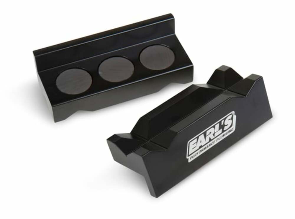 Earls 4 Black Nylon Vice Jaws - 1044ERL