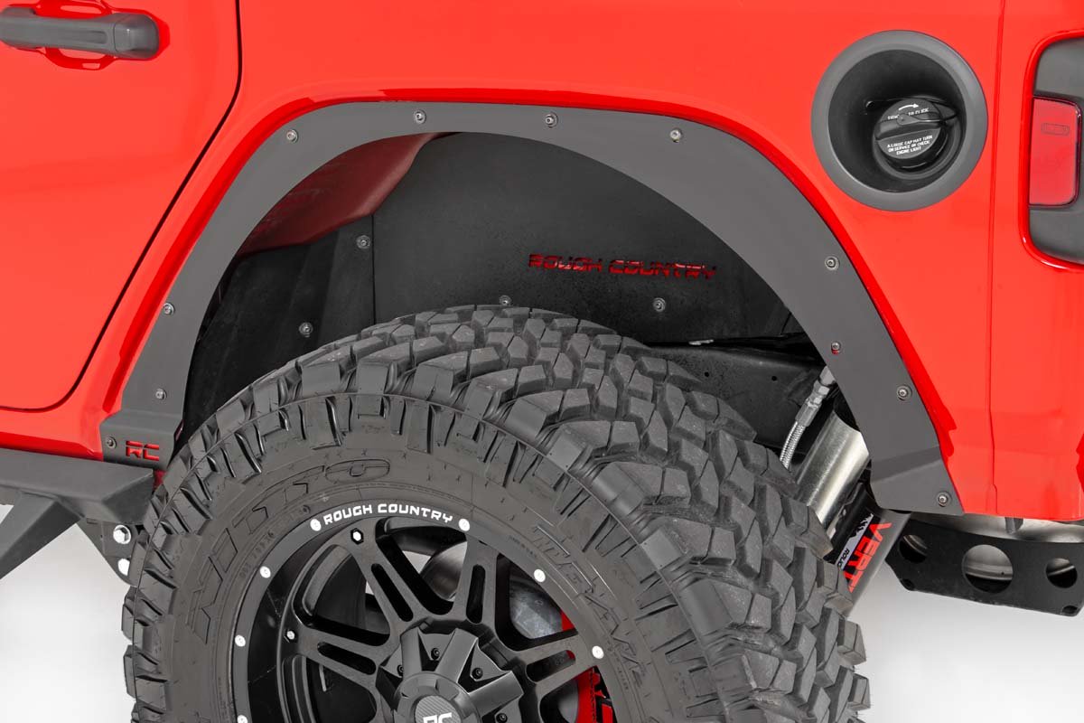 Fits Jeep Wrangler JL (18-24) (18-24) Fender Delete Kit; FR & RR; 10539
