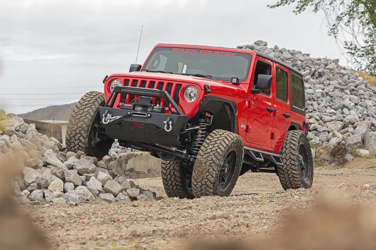 Fits Jeep Wrangler JL (18-24) (18-24) Fender Delete Kit; FR & RR; 10539