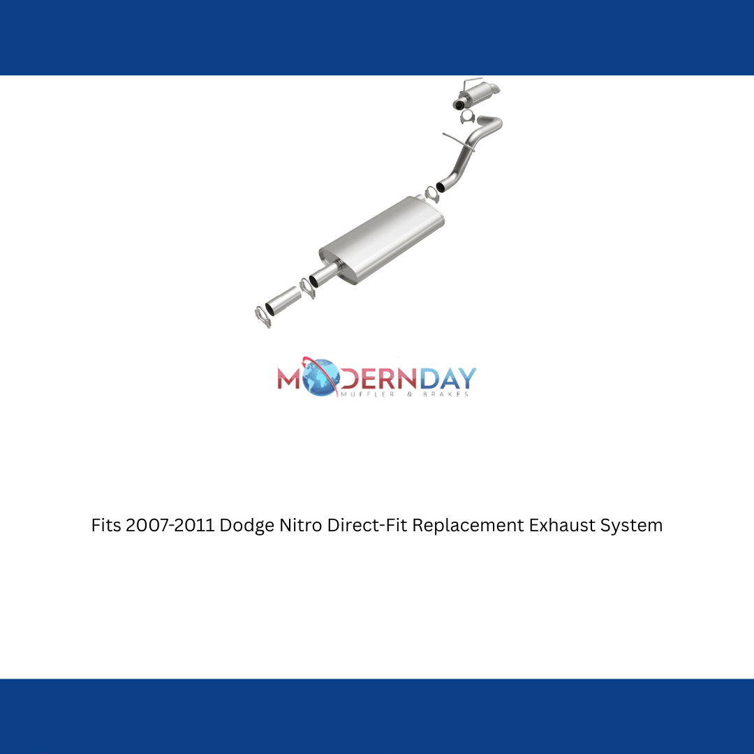 Fits 2007-2011 Dodge Nitro Direct-Fit Replacement Exhaust System 106-0047