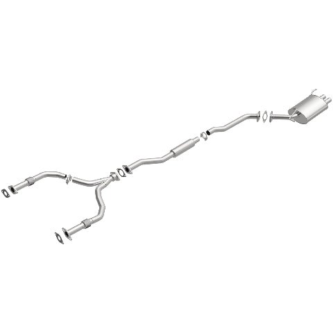 Fits 2004-2005 INFINITI G35 3.5L Direct-Fit Replacement Exhaust System 106-0159 aluminized steel