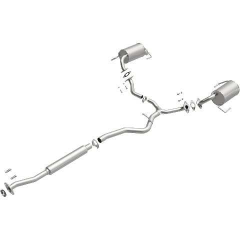 Fits 2005-2005 Subaru Outback 2.5L Direct-Fit Replacement Exhaust 106-0244 aluminized steel