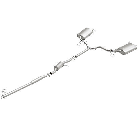 Fits 1998-2002 Honda Accord 3.0L Direct-Fit Replacement Exhaust System 106-0323 aluminized steel