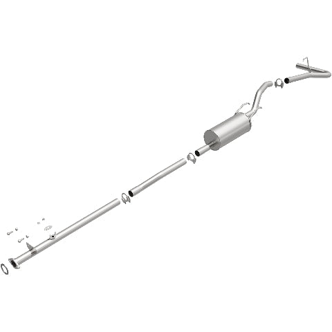 Fits 1998-2000 Toyota Tacoma 2.4L Direct-Fit Replacement Exhaust System 106-0404 aluminized steel
