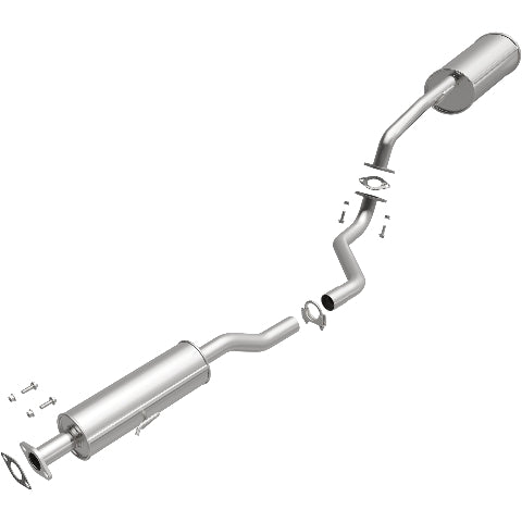 Fits 2011-2013 Kia Forte 2.0L Direct-Fit Replacement Exhaust System 106-0448 aluminized steel